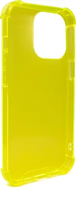 Produktbild von Schutzhülle aus Silikon in Gelb Transparent Hülle für iPhone 13 Pro