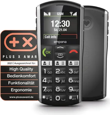 Produktbild von SIMPLICITY 2G, Schwarz - Modell 2025 Handy
