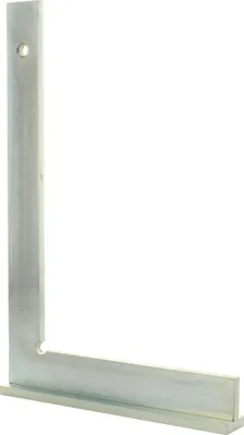 Produktbild von hedue® Anschlagwinkel - Schlosserwinkel mit Anschlag aus verzinktem Stahl, 250 x 160 mm