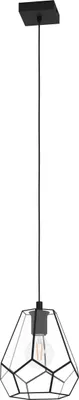 Produktbild von MARDYKE Hängeleuchte Hängelampe Pendellampe Pendelleuchte - H110 x Ø23 cm - schwarz - 1X40W exkl. - IP20