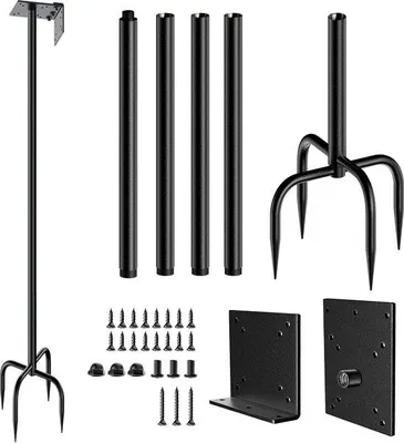 Obrázek produktu pro Stojan na ptačí budku, 200 cm, nastavitelný, venkovní