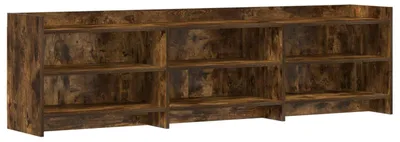 Obrázek produktu pro vidaXL Skříňka pod televizi 168 x 33 x 47 cm, kouřový dub, dřevotřísková deska