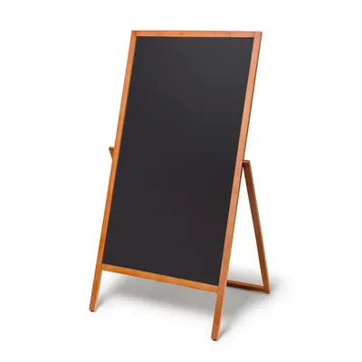 Produktbild von Showdown Displays Holz Kundenstopper Flip - 68x140cm - Hellbraun