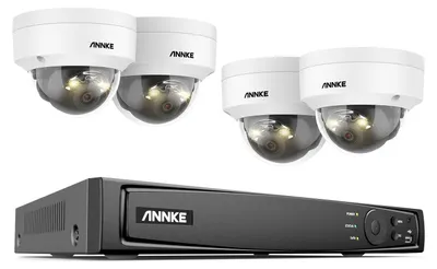 Produktbild von Überwachungskamera - Kamerabeobachtung - Sicherheitskamera - IP-Kamera - Kuppelkamera - 3K/5MP-Kamera mit Farb-Nachtsicht