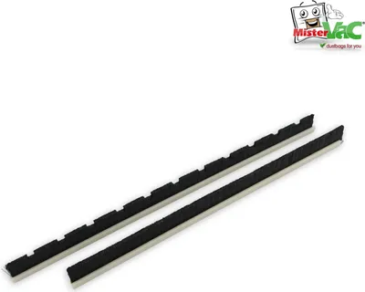 Produktbild von MisterVac Staubsauger Bürstenleisten-Set 36 mm PP mit Kunsttofflippe für Multidüse