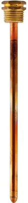 Produktbild von Afriso Tauchhülse 67323 Schaftlänge L1 150mm, TG 1/2 7x8mm, Messing