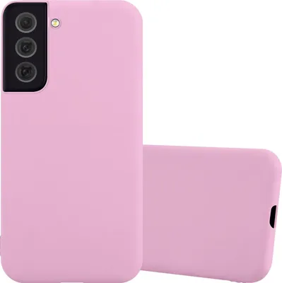 Produktbild von Cadorabo Hülle für Samsung Galaxy S22 Schutzhülle in Rosa Handyhülle TPU Silikon Etui Case Cover