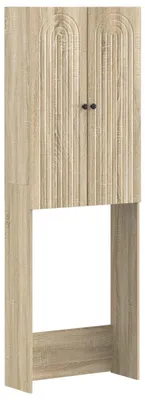 Immagine prodotto di vidaXL Mobiletto bagno ALKMAAR, effetto legno Sonoma, 66 x 25,5 x 190 cm