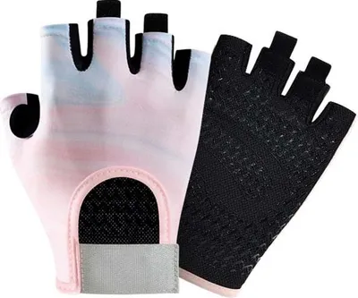 Produktbild von Trainingshandschuhe für Damen mit Griffverstärkung - Atmungsaktive Fitness Handschuhe für Klimmzugstange und Gerätetraining X