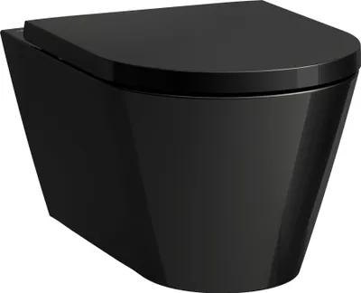 Produktbild von LAUFEN Laufen Wand-WC KARTELL spülrandlos, Tiefspüler schwarz