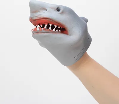 Produktbild von Schylling Shark Hand Puppet, Handpuppe, Tier, 3 Jahr(e)