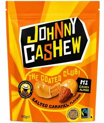 Produktbild von Johnny Cashew Salted Caramel Cashew Almond Mix 100g