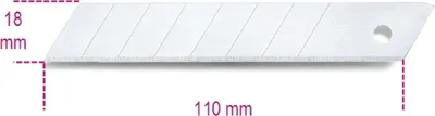 Zdjęcie produktu dla BETA 10 Abbrechbare Klingen 18mm für Cutter 1771 und 1771BM