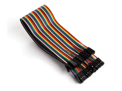 Produktbild von Whadda JUMPER-KABEL (40 x DRAHTBRÜCKEN-BUCHSE, 40 x DRAHTBRÜCKEN-BUCHSE) 30 cm