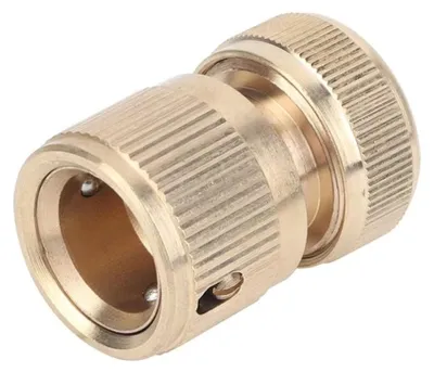 Produktbild von Messing-Schlauchverbinder für Gartenschläuche, 13 mm (1/2")
