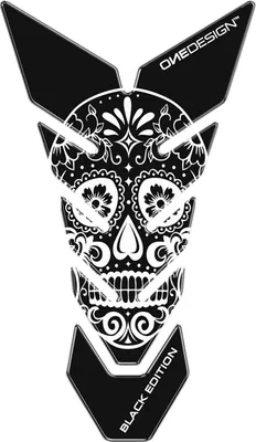 Produktbild von Tankpad Black Edition Skull4