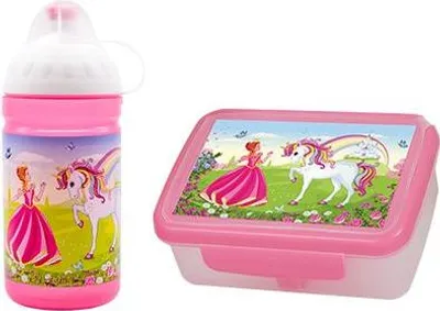 Obrázek produktu pro SET Princezna a jednorožec 0,5 l