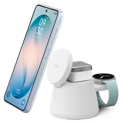 Obrázok produktu pre Belkin WIZ052kqWH, Vnútorný, USB, Bezdrôtové nabíjanie, 1,5 m, Biela