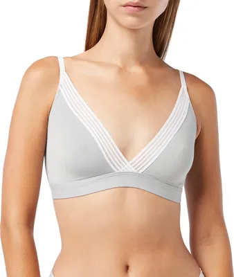 Produktbild von Sloggi Wow Embrace Bralette BH Ohne Bügel, Farbe: Grau (Grey Combination), Größe: XS
