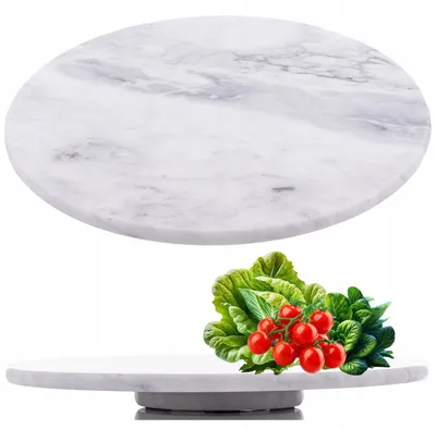 Produktbild von Artpol Marmor Drehteller Kuchenplatte 30cm Servierteller