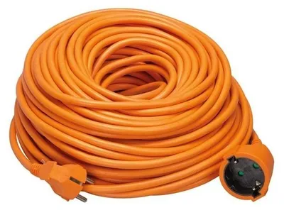 Image de Câble d'extension - 40 M - Orange - 3G1.5 - Schuko