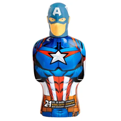 Immagine prodotto di Gel doccia e shampoo Marvel Capitan America 350 ml