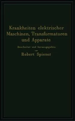 Zdjęcie produktu dla Krankheiten elektrischer Maschinen, Transformatoren und Apparate