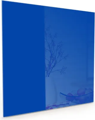 Produktbild von Küchenrückwand Spritzschutz Glas mit Motiv Dunkelblauer Hintergrund II 40 x 40 cm