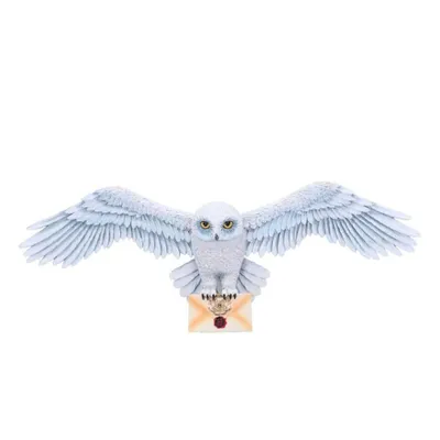 Produktbild von Nemesis Now Harry Potter Wandschmuck Hedwig 45 cm