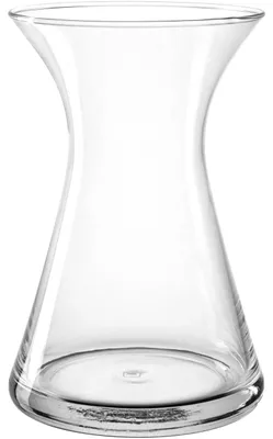 Glasvaas transparent 22 cm Höhe 7,5 cm Ø 1 Stück