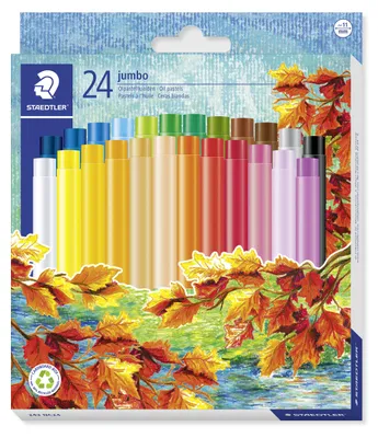 Obrázok produktu pre STAEDTLER® 243 NC24 Olejové pastelové kriedy jumbo, 24 ks