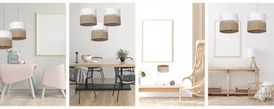 Obrázek produktu pro Moonlight Juta Stolní lampa noční boho 60W E27
