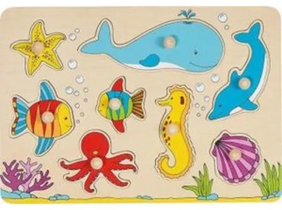 Produktbild von Steckpuzzle Unterwasserwelt
