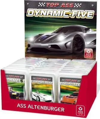 Piatnik Spiel, Familienspiel 4228 - Quartett Cars, Kartenspiel, Für 2-4