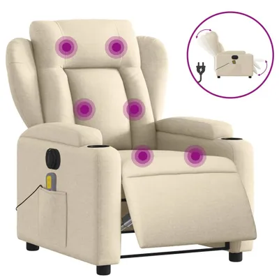Obrázok produktu pre VidaXL 3204479, Textil, Krém, Pena, 110 kg, 770 mm, 945 mm