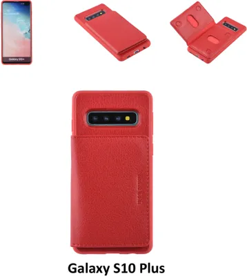Immagine prodotto di Cover posteriore per Galaxy S10 Plus - Rosso