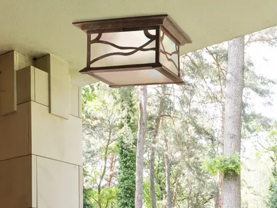Produktbild von LED Retro Terrassenlampen Carport Beleuchtung, Vintage Außenlampen Hauseingang