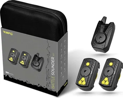 Produktbild von Black Cat Battle Sounder Set 2+1 - Welsbissanzeiger