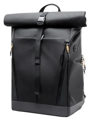 Produktbild von Rolltop Rucksack 25L Spritzwassergeschützt mit 17 Zoll Laptopfach für Herren Damen