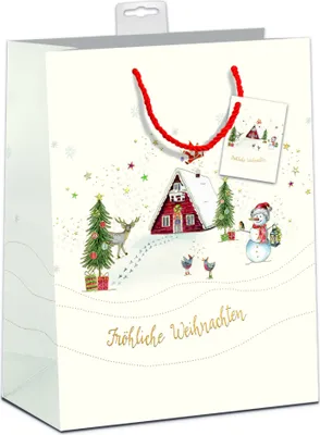 Produktbild von Weihnachten 6 Geschenktüten Geschenktaschen Medium A5 á 2,50