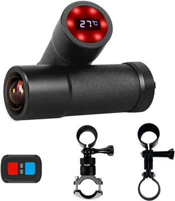 Produktbild von VSYSTO 2K Ultra High Resolution Fahrradkamera Nachtsicht Temperature Display Action Cam