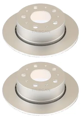 Image de 2x TRISCAN Disque de frein arrière 8120 101088c