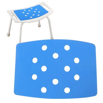 Produktbild von 2er Set Duschhocker Sitzkissen,wasserdicht, rutschfest, selbstklebend, gepolstert,weich,für Badewanne & Duschstuhl,ideal für Senioren & Gehbehinderte