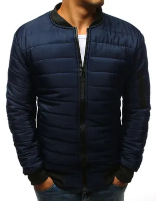 Produktbild von Dstreet Herren-Bomber Bitat dunkelblau XXL