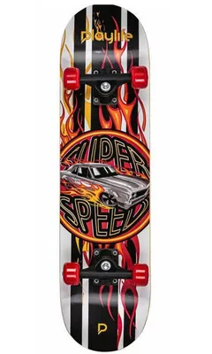 Immagine prodotto di Skateboard Playlife Super Charger 31x8