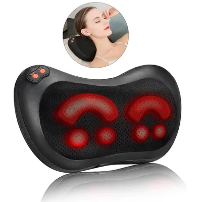 Produktbild von Massagegerät, Nackenmassagegerät mit wärme, Shiatsu Massagegerät für Nacken, Schulter, Rücken, Geburtstagsgeschenk für Frauen Männer