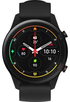 Produktbild von Xiaomi Mi Watch Version Smartwatch (1,39" AMOLED-HD-Display; Messung/Überwachung Blutsauerstoffgehalt Herzfrequenz Stresslevel Schlafzyklus; GPS; 17 Sportmodi; 5 ATM; 16 Tage Akkulaufzeit) Schwarz