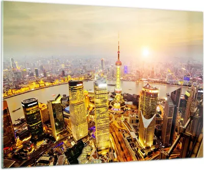 Produktbild von Bilder auf glas - Architektur asien gebäude - 100x70cm - Glasbilder - Wandbilder - Kunstdruck - zum Aufhängen bereit - Wanddekoration aus Glas - Glas Bilder - Wandbild auf Glas - GAA100x70-2399