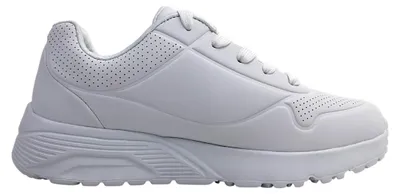 Imagen del producto de Skechers Uno Lite - Zapatillas deportivas para niños, color blanco, estilo deportivo con cordones, colección Metallic Joy, ideales para el día a día