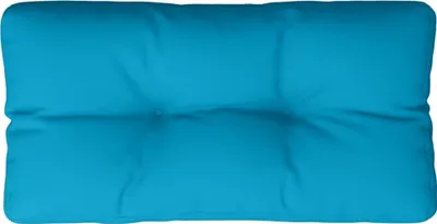 Obrázok produktu pre vidaXL Vankúš z palety svetlomodrý 80x40x12 cm látka